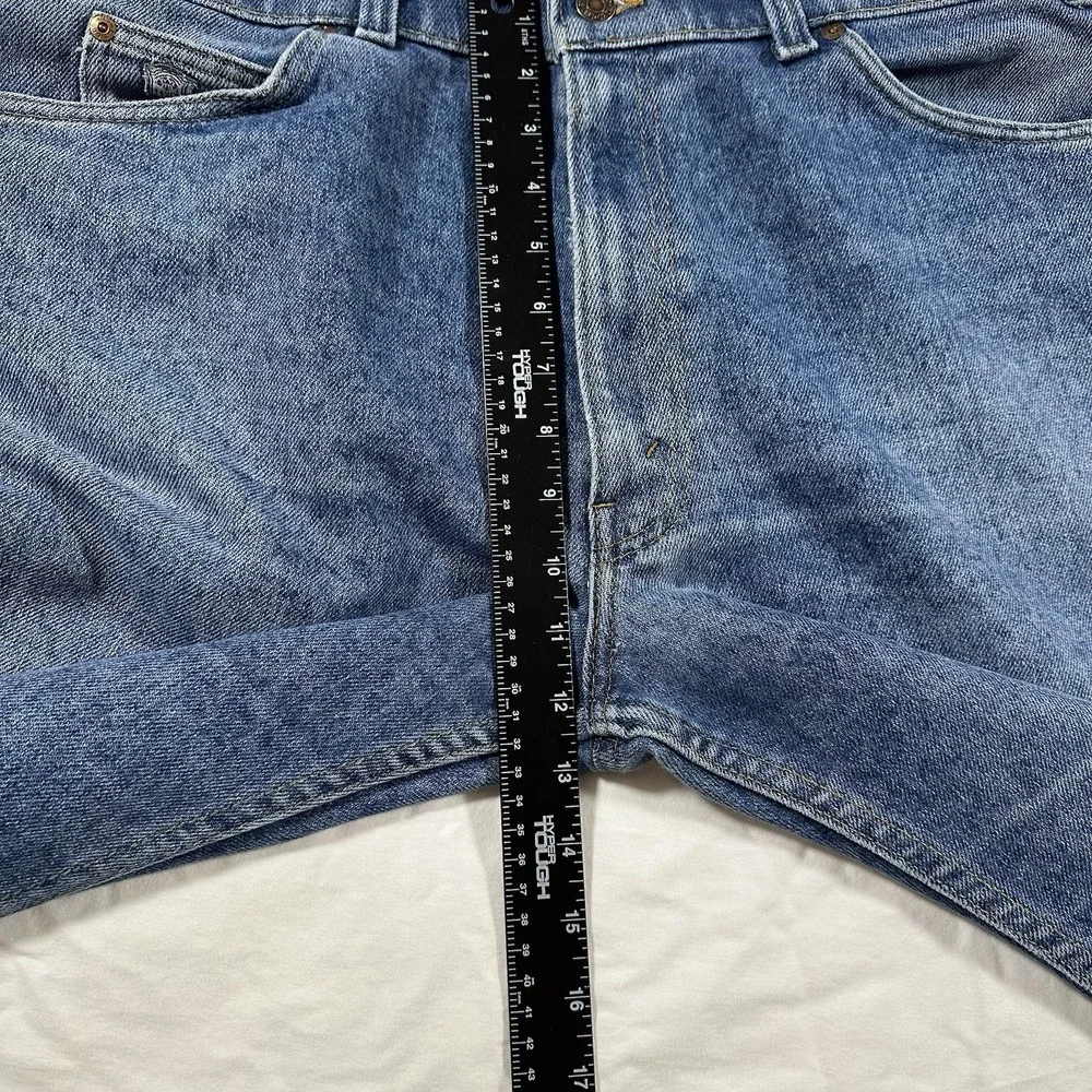 90s Levis Jeans‎ 38x34 Orange & Silver Tab With Skosh More Room Blue Denim Wash